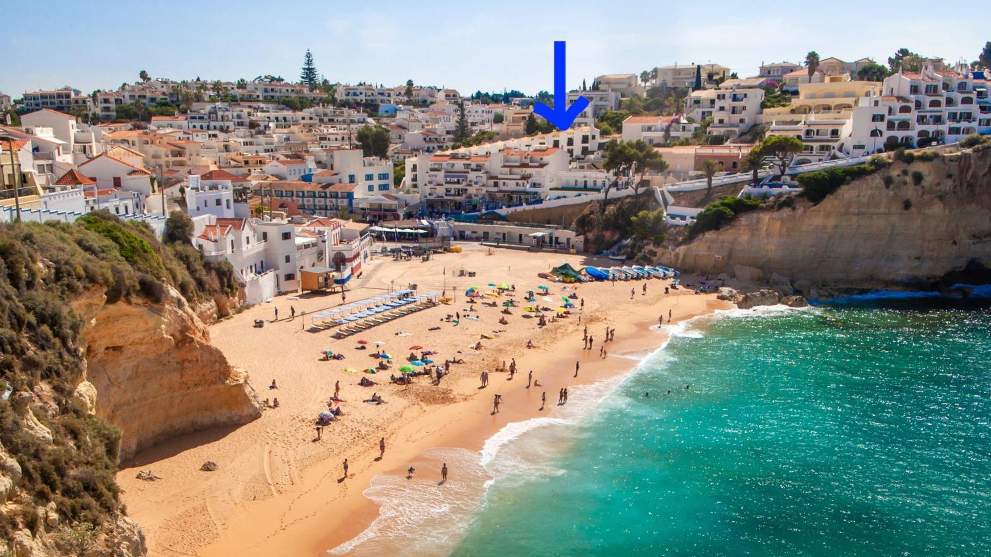 New! Apartment 50 Meters From The Beach Carvoeiro  Ngoại thất bức ảnh